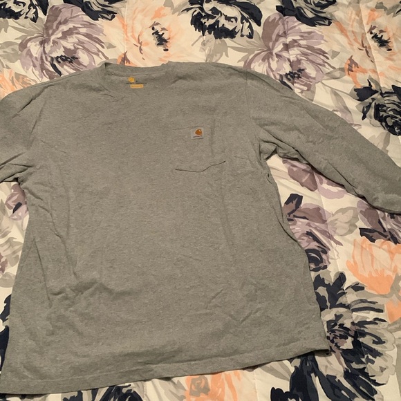 Like new mens Carhartt long sleeve pocket tee - Picture 2 of 5
